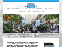 Tablet Screenshot of downtownfortmyers.com